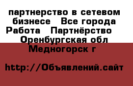 партнерство в сетевом бизнесе - Все города Работа » Партнёрство   . Оренбургская обл.,Медногорск г.